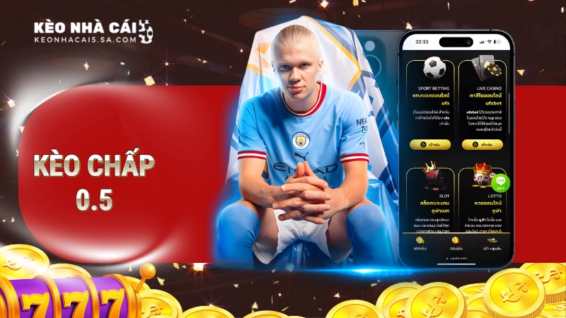 kèo chấp 0.5